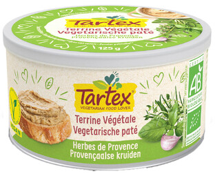 Tartex Vegetarische Paté Provençaalse Kruiden 125GR 