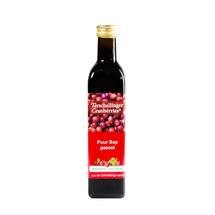 Terschellinger Cranberries Cranberrysap Gezoet 500ML 