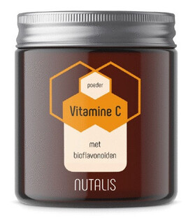 Nutalis Vitamine C Poeder met Bioflavonoïden 90GR 