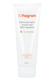 Fagron Cetomacrogolcrème met 50% Vaseline 100GR 