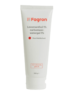 Fagron Levomenthol 1% carbomeerwatergel 1% 100GR 