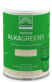 Mattisson HealthStyle AlkaGreens Proteïne Poeder 300GR 