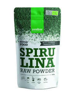 Purasana Vegan Spirulina Raw Powder 200GR 