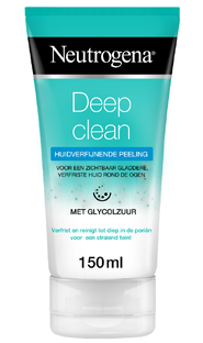 Neutrogena Deep Clean Huidverfijnende Peeling - met glycolzuur 150ML 