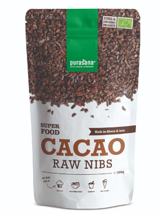 Purasana Vegan Cacao Raw Nibs 200GR 