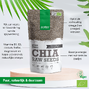 Purasana Vegan Chia Raw Seeds 200GR voordelen