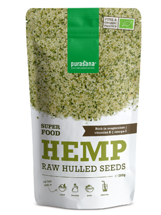 Purasana Vegan Hemp Hulled Raw Seeds 200GR 