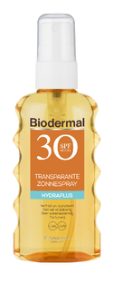 Biodermal Hydraplus Transparante Zonnespray SPF30 175ML 