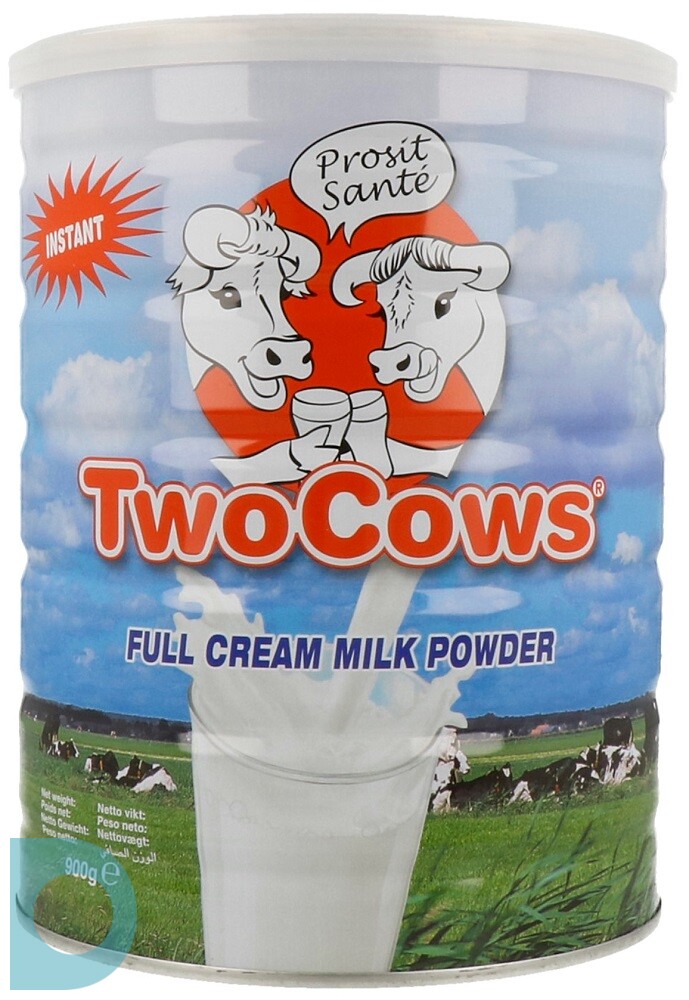 Two Cows Instant Melkpoeder 900gr