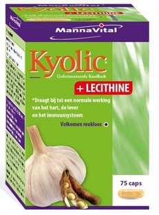 MannaVital Kyolic + Lecithine Capsules 75CP 