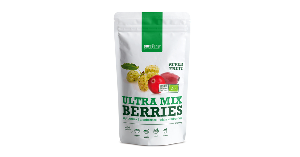 Purasana Ultra Mix Berries 200gr De Online Drogist