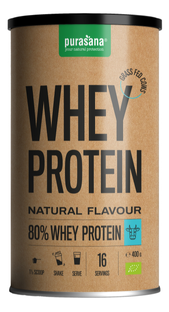 Purasana Organic Whey Protein Powder Naturel 400GR 