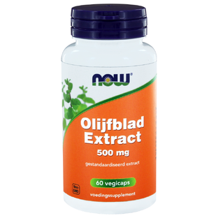 NOW Olijfblad Extract 500mg Tabletten 60ST 