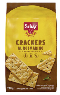 Schar Crackers Rozemarijn Glutenvrij 210GR 