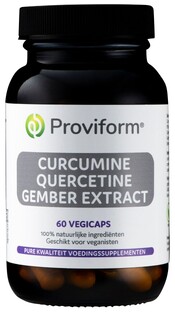 Proviform Curcumine Quercetine Gember Extract Capsules 60VCP 