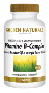 Golden Naturals Vitamine B-complex Tabletten 60TB 