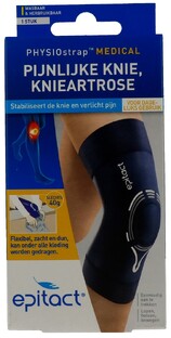 Epitact Physiostrap Medical Kniebeschermer Maat M 1ST 