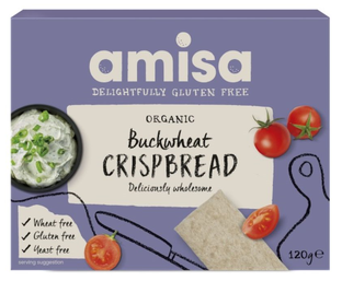 Amisa Buckwheat Crispbread 120GR 