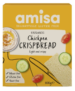 Amisa Chickpea Crispbread 100GR 