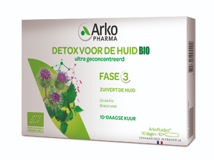 Arkopharma Detox voor de Huid Bio Drinkampullen 10ST 