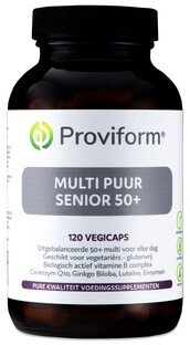 Proviform Multi Puur Senior 50+ Vegicaps 120VCP 