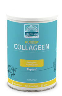 Mattisson HealthStyle Runder Collageen Poeder Peptan 300GR 