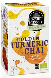 Royal Green Turmeric Chai Thee 16ZK 