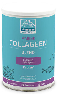 Mattisson HealthStyle Marine Collageen Poeder Peptan Blend 300GR 