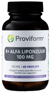 Proviform R+ Alfa Liponzuur 100mg Vegicaps 60VCP 