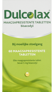 Dulcolax Maagsapresistente Bisacodyl 5mg Tabletten 60TB 