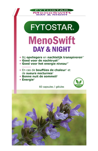 Fytostar MenoSwift Dag & Nacht Capsules 60CP 