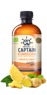 The GUTsy Captain Kombucha Ginger Lemon 1LT 