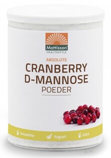 Mattisson HealthStyle Absolute Cranberry D-Mannose Poeder 100GR 