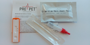 Testjezelf.nu Pre-Pet Giardia Darm Parasieten Test 2ST 