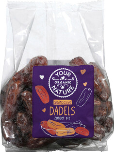 Your Organic Nature Gedroogde Dadels Zonder Pit 300GR 