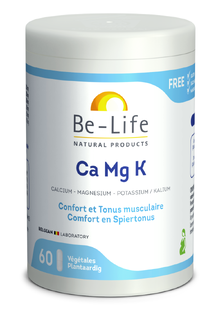 Be-Life Ca Mg K Capsules 60CP 