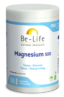 Be-Life Magnesium 500 Capsules 50CP 