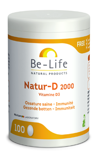 Be-Life Natur-D 2000 Capsules 100CP 