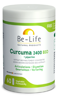 Be-Life Curcuma 2400 Capsules 60CP 