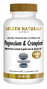 Golden Naturals Magnesium & Crampbark Tabletten 180TB 