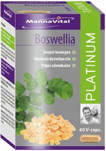 MannaVital Boswellia Platinum Vegcaps 60VCP 