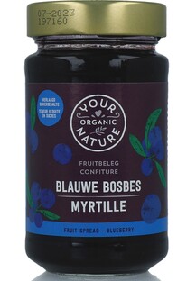 Your Organic Nature Fruitbeleg Blauwe Bosbes 250GR 