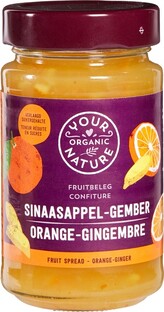 Your Organic Nature Fruitbeleg Sinaasappel-Gember 250GR 