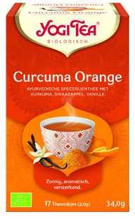 Yogi Tea Curcuma Orange thee 17ST 