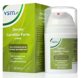 Vsm Derma Cardiflor Forte Crème - Voor intensieve huidverzorging, ook voor de eczeem-gevoelige huid 30ML 