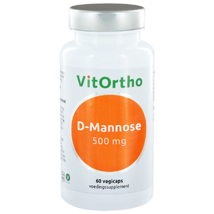 VitOrtho D-Mannose 500mg Capsules 60VCP 