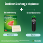 Nicorette Mint Mondspray 1ST Nicorette Mondspray 1mg Mint bombi afbeelding met pleisters