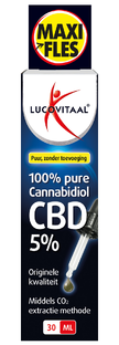 Lucovitaal Cannabidiol CBD Olie 5% 30ML 