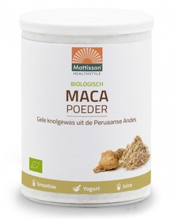 Mattisson HealthStyle Biologische Maca Poeder 150GR 