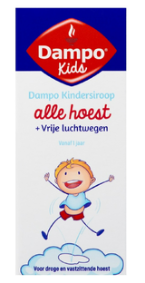 Dampo Kindersiroop Alle Hoest + Vrije Luchtwegen 100ML 